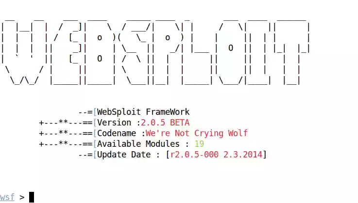 Download web tool or web app WebSploit Framework Download web tool or web app WebSploit Framework