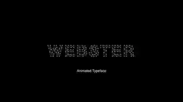 Free download Webster - Animated Typeface video and edit with RedcoolMedia movie maker MovieStudio video editor online and AudioStudio audio editor onlin