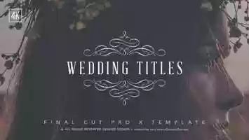 Free download Wedding Titles - FCPX Motion Design video and edit with RedcoolMedia movie maker MovieStudio video editor online and AudioStudio audio editor onlin