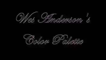 Free download Wes Andersons Color Palette video and edit with RedcoolMedia movie maker MovieStudio video editor online and AudioStudio audio editor onlin