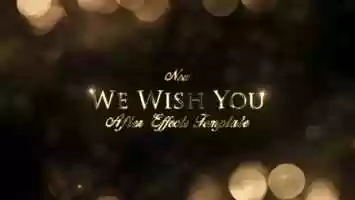 Free download We Wish You | After Effects Project Files - Videohive template video and edit with RedcoolMedia movie maker MovieStudio video editor online and AudioStudio audio editor onlin