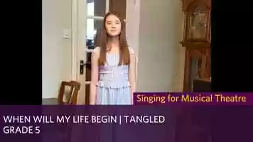 Free download When Will My Life Begin, Tangled | Grade 5 - Singing for Musical Theatre video and edit with RedcoolMedia movie maker MovieStudio video editor online and AudioStudio audio editor onlin