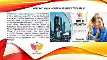 Free download Why did you choose MBBS in Kazakhstan.mp4 video and edit with RedcoolMedia movie maker MovieStudio video editor online and AudioStudio audio editor onlin