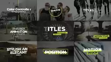 Free download Wiggly Titles Pack V3 Motion Graphics Templates video and edit with RedcoolMedia movie maker MovieStudio video editor online and AudioStudio audio editor onlin