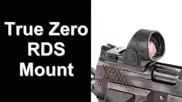 Free download Wilsons True Zero RDS Mount video and edit with RedcoolMedia movie maker MovieStudio video editor online and AudioStudio audio editor onlin