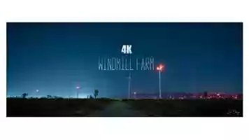 Free download Windmill Farm at Night video and edit with RedcoolMedia movie maker MovieStudio video editor online and AudioStudio audio editor onlin