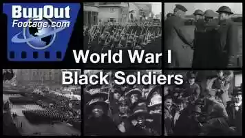 Free download World War I Black Soldiers Historic Film Footage video and edit with RedcoolMedia movie maker MovieStudio video editor online and AudioStudio audio editor onlin