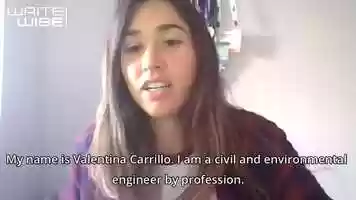 Free download WriteWise Testimonial: Valentina Carrillo video and edit with RedcoolMedia movie maker MovieStudio video editor online and AudioStudio audio editor onlin