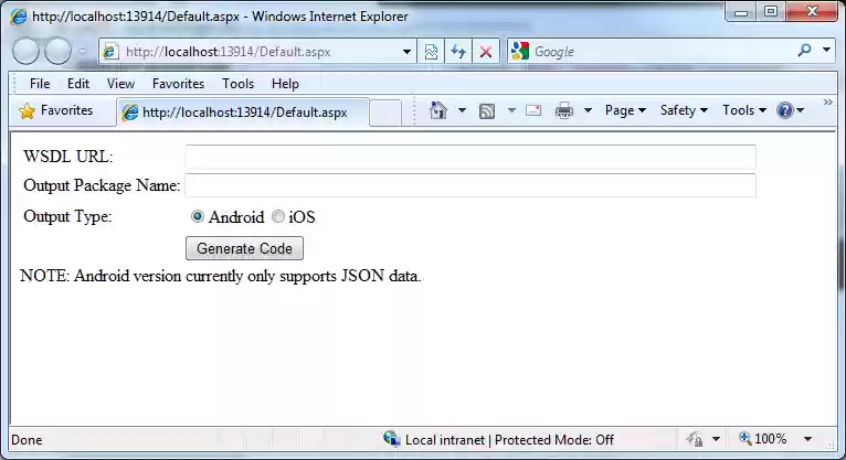 Download web tool or web app WSDL Parser for Mobile Download web tool or web app WSDL Parser for Mobile