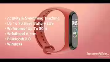Free download Xiaomi Mi Smart Fitness Band 4 - HuntOffice video and edit with RedcoolMedia movie maker MovieStudio video editor online and AudioStudio audio editor onlin