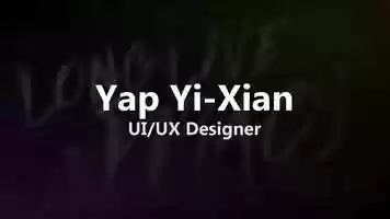Free download Yi Xian | Portfolio 2019 video and edit with RedcoolMedia movie maker MovieStudio video editor online and AudioStudio audio editor onlin