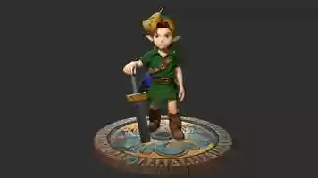 Free download Young Link - Idle Animation video and edit with RedcoolMedia movie maker MovieStudio video editor online and AudioStudio audio editor onlin