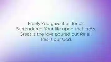 Free download Your Grace is Enough - Budleigh Salterton BC video and edit with RedcoolMedia movie maker MovieStudio video editor online and AudioStudio audio editor onlin