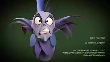 Free download Yzma face rig video and edit with RedcoolMedia movie maker MovieStudio video editor online and AudioStudio audio editor onlin