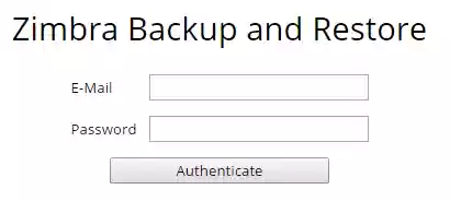 Download web tool or web app Zimbra Backup and Restore Download web tool or web app Zimbra Backup and Restore