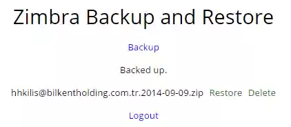 Download web tool or web app Zimbra Backup and Restore Download web tool or web app Zimbra Backup and Restore
