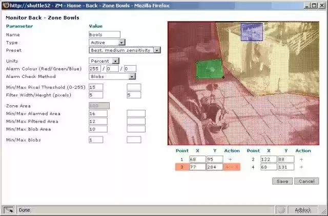 Download web tool or web app ZoneMinder