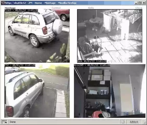 Download web tool or web app ZoneMinder