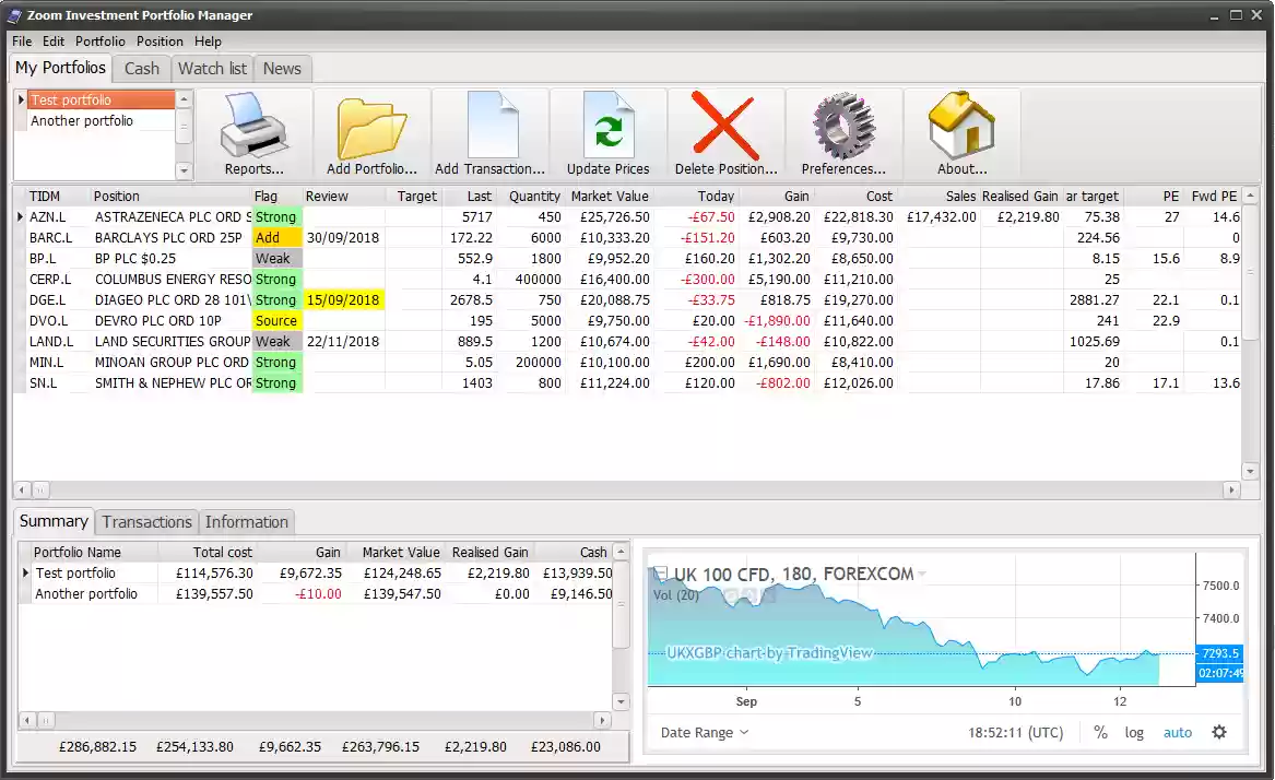 Download web tool or web app Zoom Investment Portfolio Manager Download web tool or web app Zoom Investment Portfolio Manager