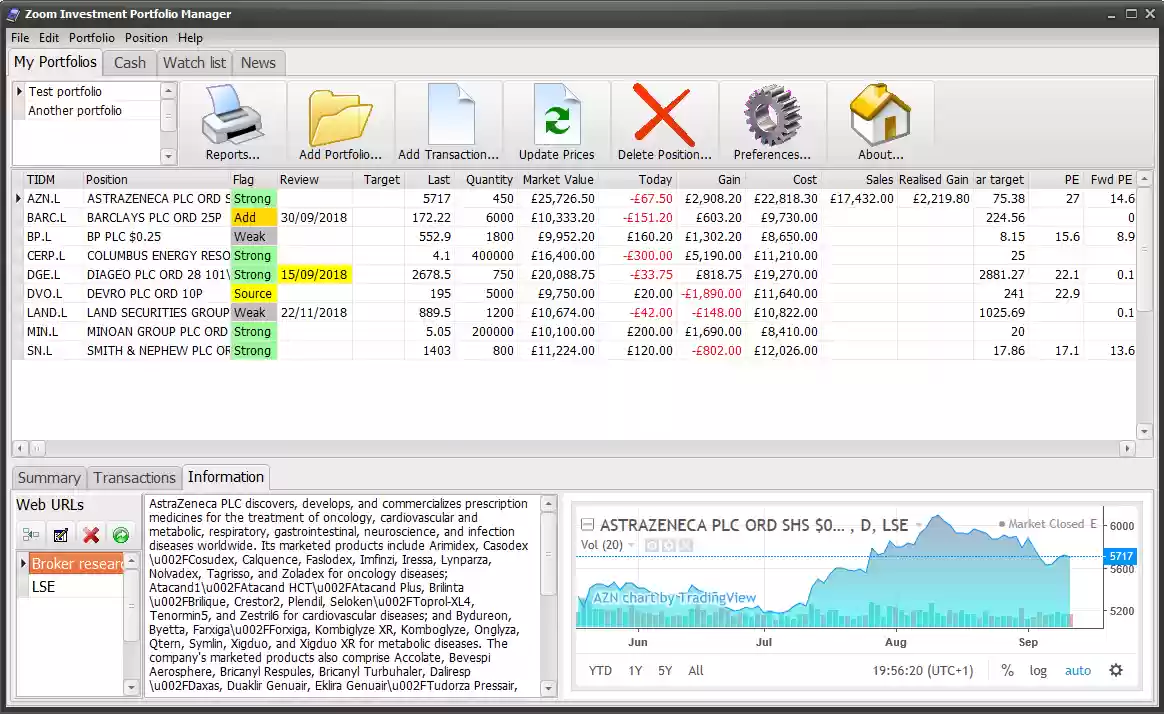 Download web tool or web app Zoom Investment Portfolio Manager Download web tool or web app Zoom Investment Portfolio Manager